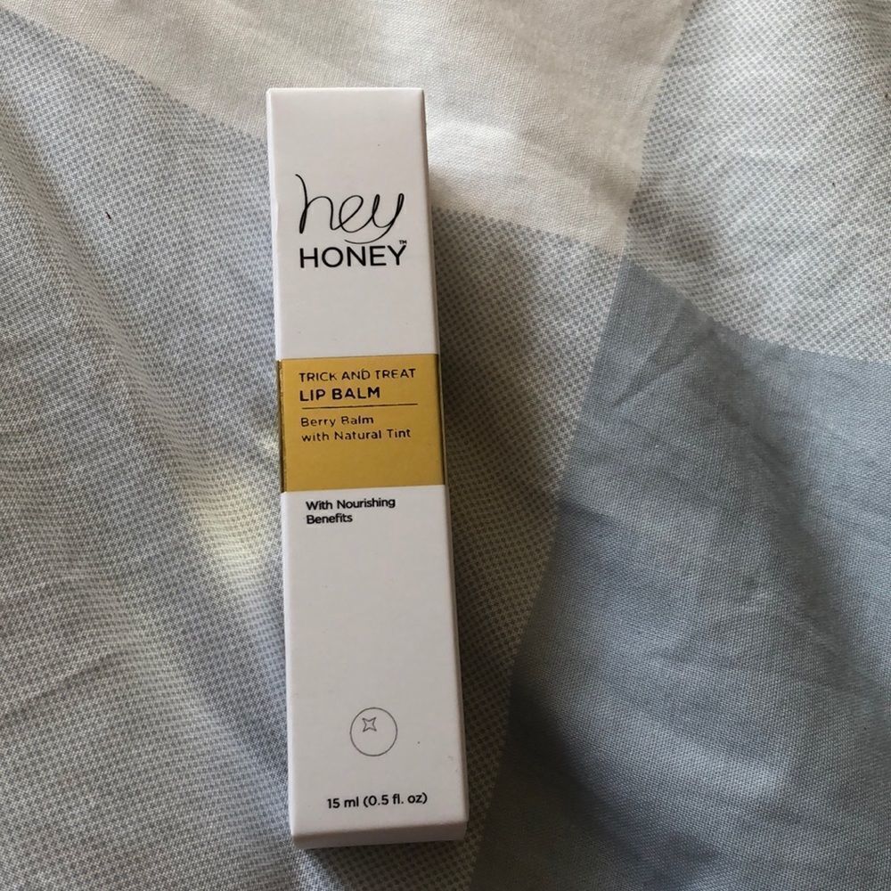 Hey Honey Trick and Treat Lip Balm. NIB Berry Balm